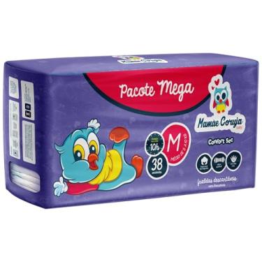 Imagem de Fralda Mamãe Coruja Mega M - 38 Unidades