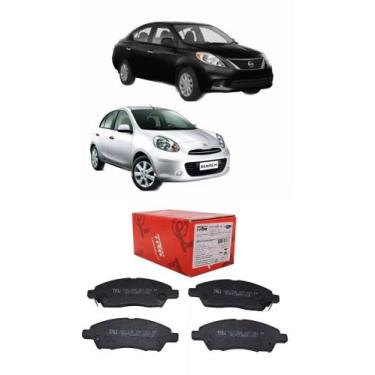 Imagem de Jogo de Pastilha de Freio Dianteira Original TRW - Nissan Versa e Marc