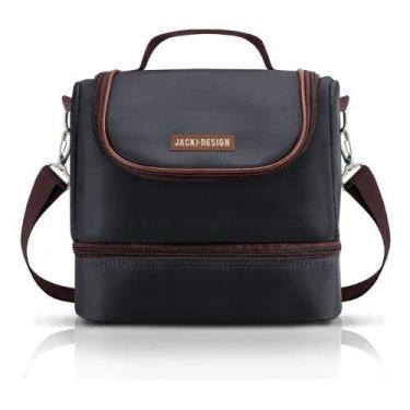 Imagem de Bolsa Térmica Fitness Lancheira Marmita Bebidas Com Alça - Jacki Design