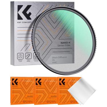 Imagem de Filtro K&F Concept Black Diffusion 1/4 67mm para vídeo/foto