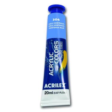 Imagem de Tinta Acrílica Acrylic Colors 20ml Bisnaga Acrilex, Azul hortência