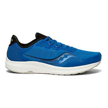 Imagem de Saucony Tênis de corrida masculino Freedom 4, Royal/Pedra, 8.5