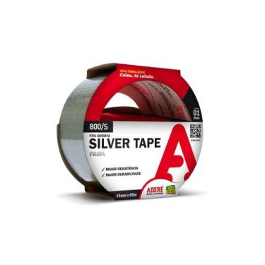 Imagem de Fita Silver Tape Adere 45Mmx5M Prata 800S Blister