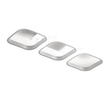 Imagem de 3 Cores(110V/220V) Luminária De Teto Led Minimalista Moderna Pendente Lustre Plafon para Sala Quarto Cozinha Ceiling Ligh (3F-Branco /3 Cores（110V-220V）)