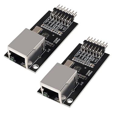 Imagem de DWEII Placa Ethernet Lan8720 De 2 Peças Alto Desempenho, Kit Módulo Transceptor Camada Física (Phy) 10/100, Servidor Web Integrado 3,3 V Para Arduino