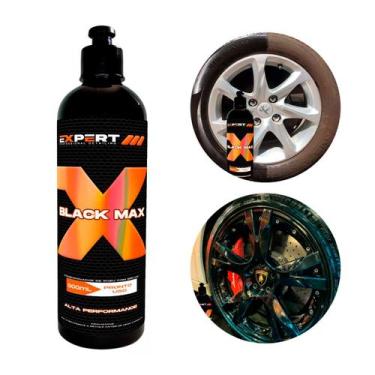 Imagem de Black Max - Condicionador Hidrorepelente Brilho 500ml para Pneus - Exp