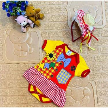 Imagem de Body Bebe para festa junina Infantil menina e menino - Achou Presentes