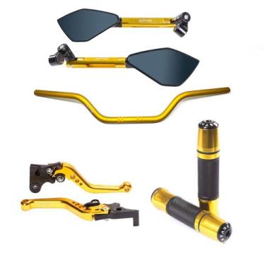 Imagem de Kit Guidão Original Manopla Jupiter TM2 Manete Cb250f - Stark Race, Do