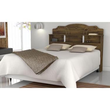 Imagem de Cabeceira Estrela Solteiro 0,90 Com Prateleira - Essencial Detalhe, Ca