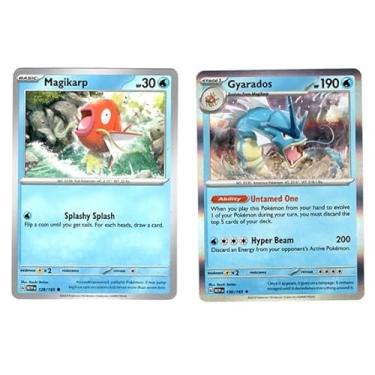 Imagem de Gyarados 130/165 - Magikarp - Pokemon 151 - Evolution Card Set - Holo Rare