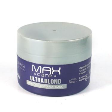 Imagem de Máscara Matizadora Ultra Blond Voga Max Care Blond 240g - In Voga Cosm