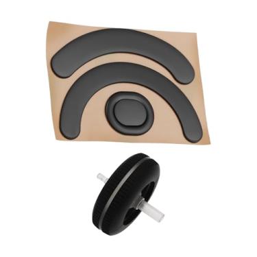 Imagem de YINETTECH 1 conjunto de pés de roda de rolagem de mouse para jogos compatíveis com Logitech G403 G703 G603