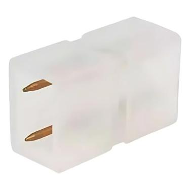 Imagem de Kit 4 Emenda Reta P/Mangueira Led Chata 5050 2 Vias