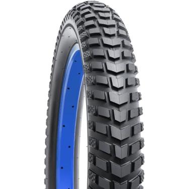 Imagem de YUNSCM 1 peça de pneu Fat E-Bike 61.0 cm 24 x 3.0/76-507 compatível com 24x3.0 24x3 Fat E-Bike All-Terrain Direcional Bicicleta Pneu (YN-1137)