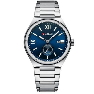 Imagem de Relógio masculino minimalista de aço inoxidável Impermeavel