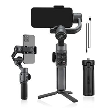 Imagem de ZHIYUN Estabilizador Portátil Smooth 5 De 3 Eixos Com Luzes Magnéticas Laterais Duplas Para Iphone, Smartphone E Celular Android - Vlog Portátil, Youtube, Tiktok, Vídeo Ao Vivo