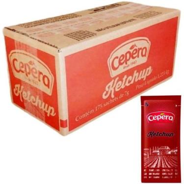 Imagem de Sache Ketchup Cepera 7g 175un - Cepêra