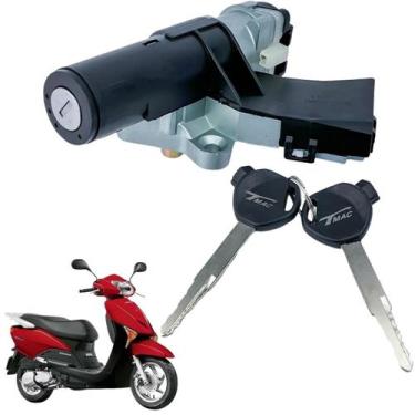 Imagem de Chave De Ignição Contato Honda Lead 110 2010 Até 2016 Miolo - Tmac