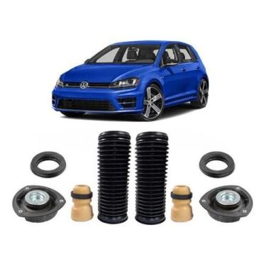 Imagem de Kit Coxim Batente Amortecedor Dianteiro Golf Tsi 2017 18 19 - Qualykit