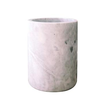 Imagem de balde de gelo para festas de mármore restaurante champanhe balde de vinho balde de armazenamento de ferramentas de cozinha balde de armazenamento vaso de flores doméstico suporte de caneta recipiente