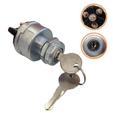 Imagem de Cilindro Ignição Partida Universal 12v Fusca Trator Lancha - Oluap