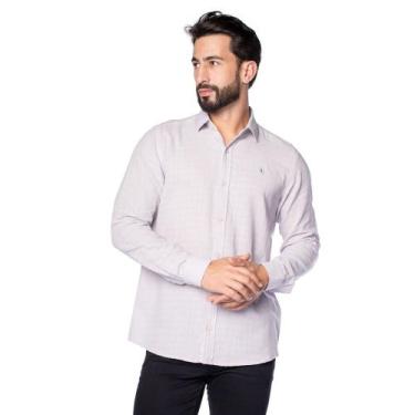 Imagem de Camisa Masculina Amil Comfort Cinza, Cinza, 4