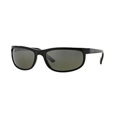 Imagem de Ray-Ban Predator 2 Óculos de sol Rb2027 601/W1 cristal preto espelhado cinza, Preto/cinza