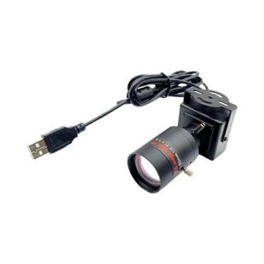 Imagem de Webcam 2K 4MP HD Com Zoom Manual Varifocal 1080P 30FPS Lente 5-50mm Pa
