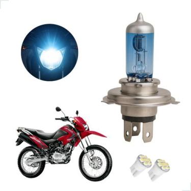 Imagem de Lâmpada Super Branca H4 para Moto HONDA NXR 150 BROS ESD 2003 2004 200
