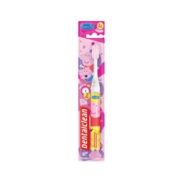 Imagem de Escova de Dente Macia Peppa Pig Pisca Luz Timer Light - Dentalclean, R