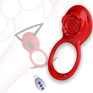 Imagem de Vibrador Vestível Controle Remoto Casal Rosa Casal Mulheres Adulto Brinquedos Sexuais Jogos para Homens, Calcinha Mãos Livres Vibrador Clitóris Anel Vibratório Cock Ring, Brinquedo Sexual Feminino