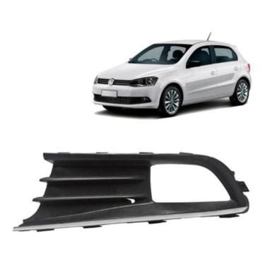 Imagem de Grade Moldura Milha Gol Voyage G6 2012 13 14 A 2018 Com Furo