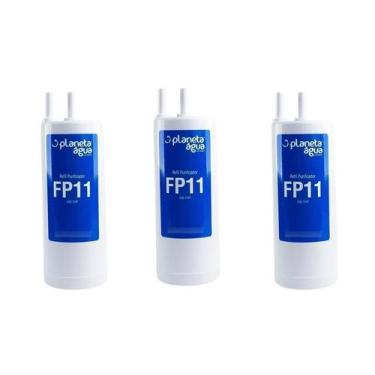 Imagem de Kit 3 un de Refil Filtro Fp11 Cód 1147 Purificadores Cadence Aquapure 