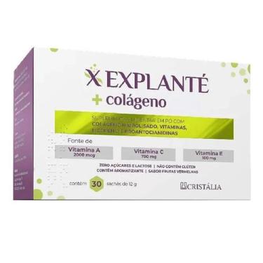 Imagem de Explanté + Colágeno Polivitamínico 30 sachês 12g - CRISTALIA