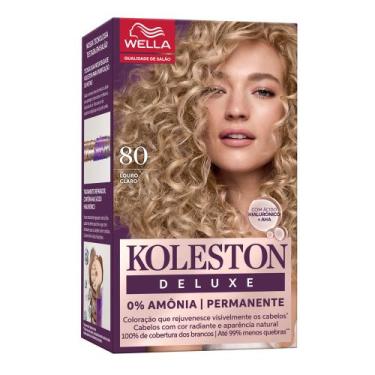 Imagem de Tintura Koleston Deluxe Cor 80 Louro Claro