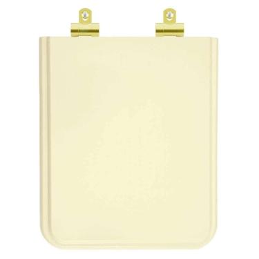 Imagem de Assento Sanitário Poliester Soft Close Square Bone (bege Claro) Para Vaso Incepa Com Ferragem Dourada