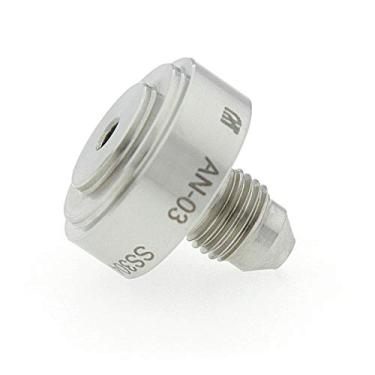 Imagem de 3AN Aço Inoxidável 304 Macho Flare Solda no Bung Montagem Montagem Soldável ao Tanque de Óleo Combustível AN3 JIC-3 AN (3/8-24) Conector Adaptador de Bico de Mangueira Rosca