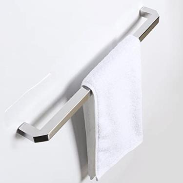 Imagem de Puxador de porta de vidro de um lado, puxador de chuveiro de banheiro de aço inoxidável resistente puxador de porta furo a furo 400 mm/425 mm/440 mm/475 mm (tamanho: 475 mm) ()