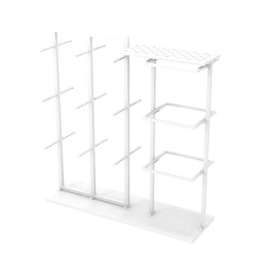 Imagem de JOEUQK Loja, cachecol, shorts, sutiã, hijab, xaile de seda, suporte de exibição para boutique/loja de panos, organizador de loja de roupas independentes, suporte para roupas íntimas