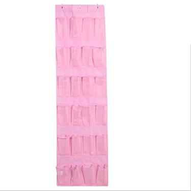 Imagem de Prateleira de sapatos, sapateira, armazenamento doméstico, bolsa pendurada em tecido não tecido, multicamadas, bolsa de armazenamento para pendurar na porta do quarto, bolsa de armazenamento de