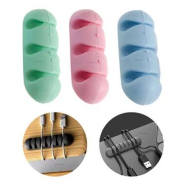 Imagem de Clipe De Mesa / Organizador De Cabos Para Gerenciamento De Cabos - Art