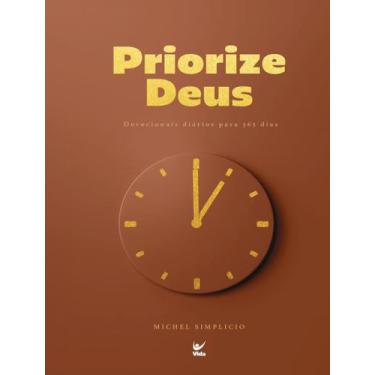 Imagem de Livro - Devocional Priorize Deus 2026 (Marrom) - Devocionais Diarios P
