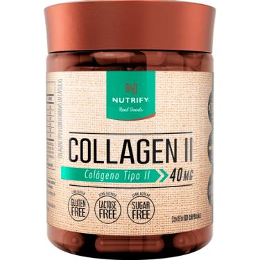 Imagem de Collagen II Colágeno Nutrify 60 Cápsulas