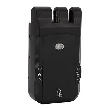 Imagem de Generic Fechadura de Porta Com Controle Remoto, Fechadura Eletrônica Sem Chave Invisível de Liga de Zinco para Casa e Escritório