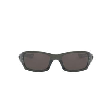 Imagem de Óculos de Sol Oakley Fives Squared 0OO9238 923805 Tam 54 / Cinza Escuro - Lentes Warm Grey