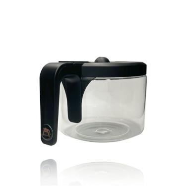 Imagem de CUPALL Garrafa de Café de Vidro de Substituição para KEURIG K-DUO Essentials 5000 e 5500, 1.8 Litros, Vidro Borossilicato, Moderno