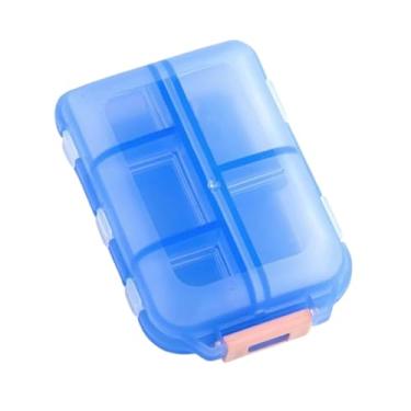 Imagem de Estojo de comprimidos e planejador de medicamentos – Melhor organizador de vitaminas para gerenciamento diário de medicamentos