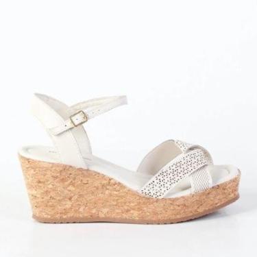 Imagem de Sandália Anabela Couro Bottero 365963 Salto 6cm-Feminino