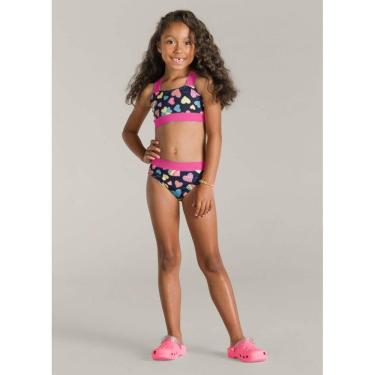 Imagem de Biquíni em malha UV Infantil menina Brandili