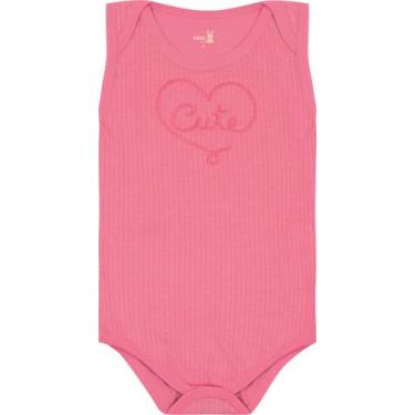 Imagem de Body regata bebe 13479 kiko e kika - Kiko baby, Rosa barbie, P